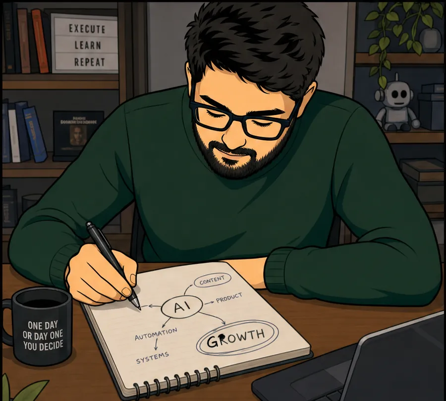 Farhan mapping content, automation and growth on paper